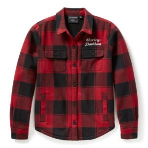 Women's H-D Buffalo Check Shirt Jacket